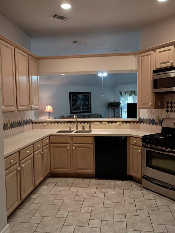 From Kitchen into the Living Room
