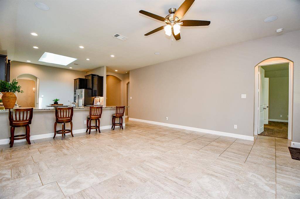 Light and bright with plenty of space.