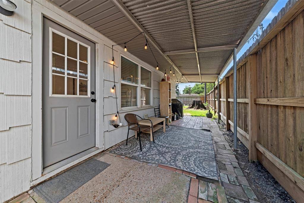 Just outside the dining room you'll find a spacious covered patio for entertaining and grilling.