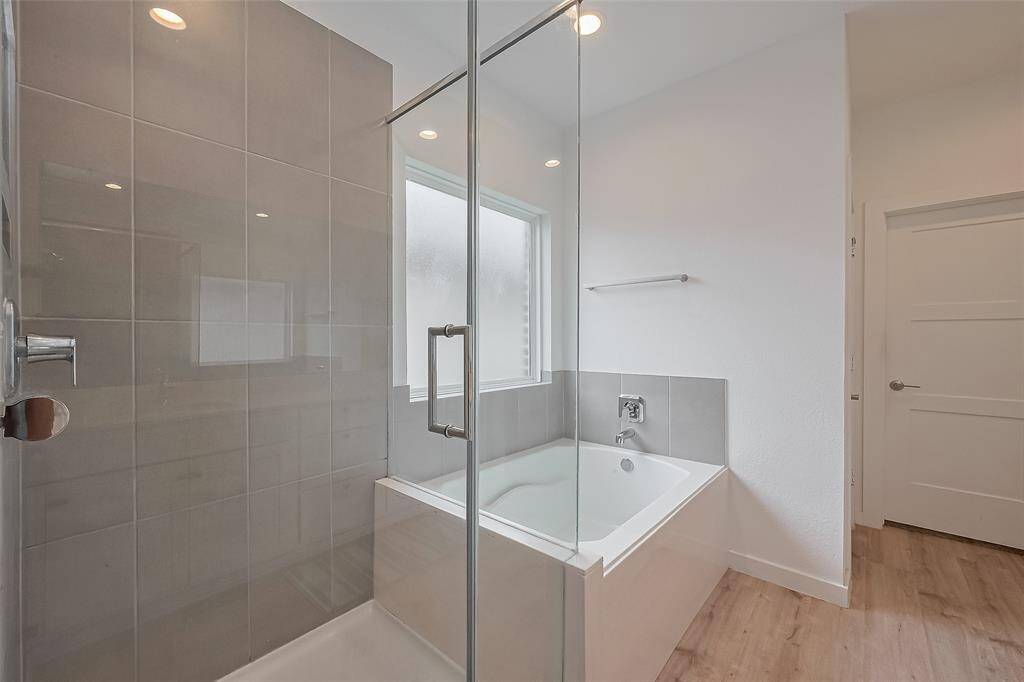 SHOWER IN PRIMARY BATHROOM