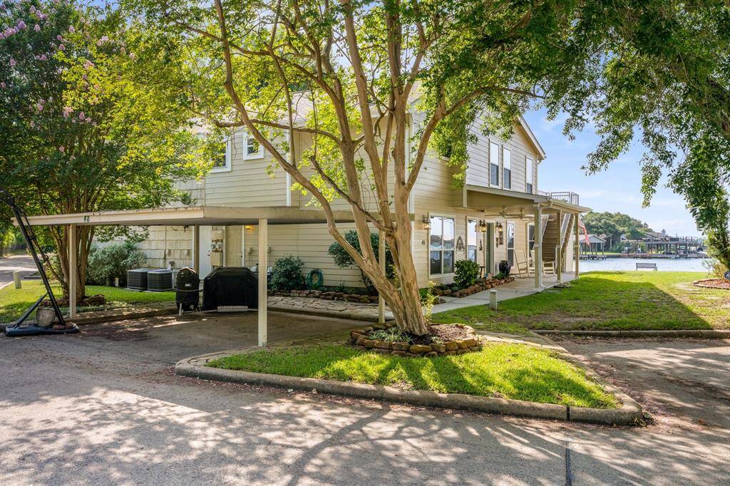 There is an outside storage closet by the carport as well as one in the back.