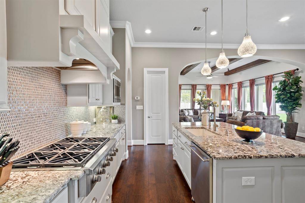 Walk-in pantry straight ahead