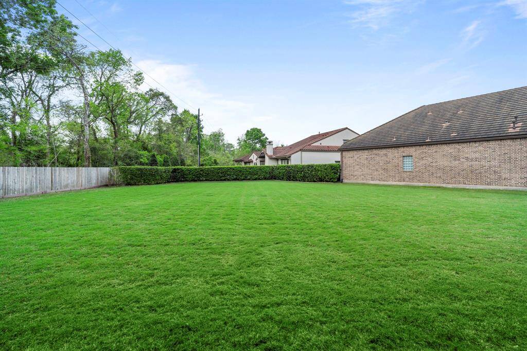 Plenty of room for a pool...and a mini-soccer field