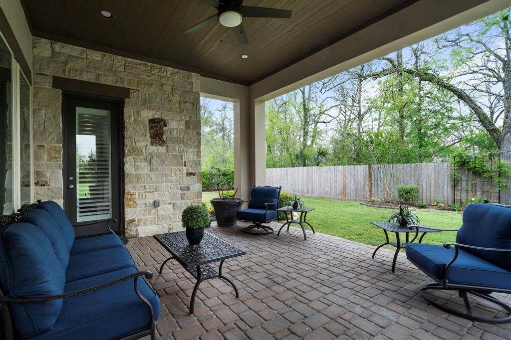 Pavers added for a touch of sophistication