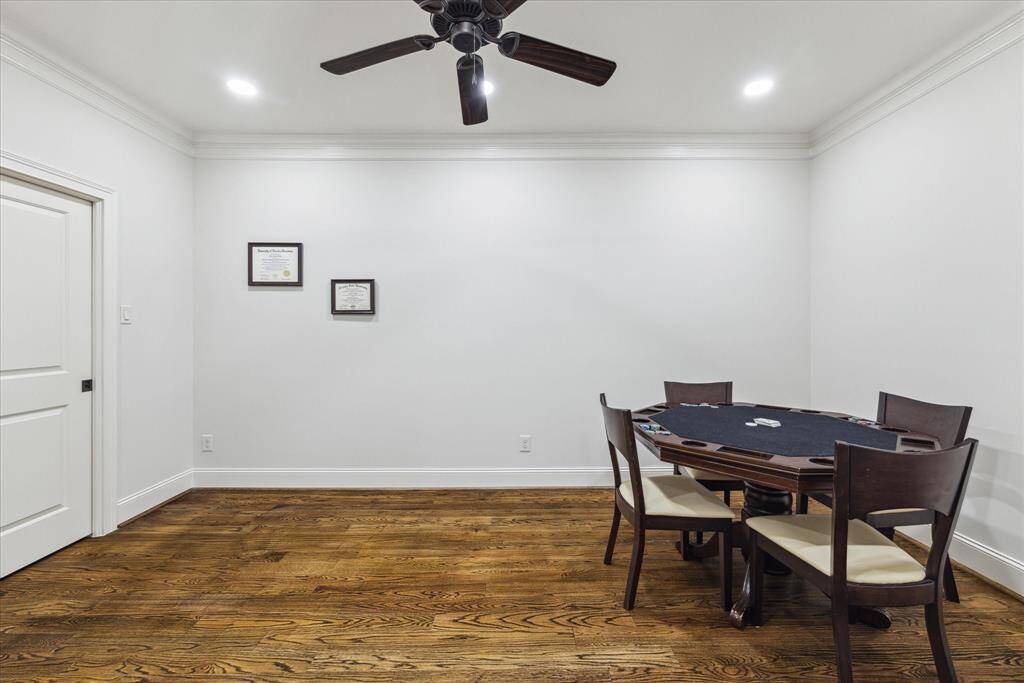 Third floor bonus room that is perfect for office, study room, or gym.