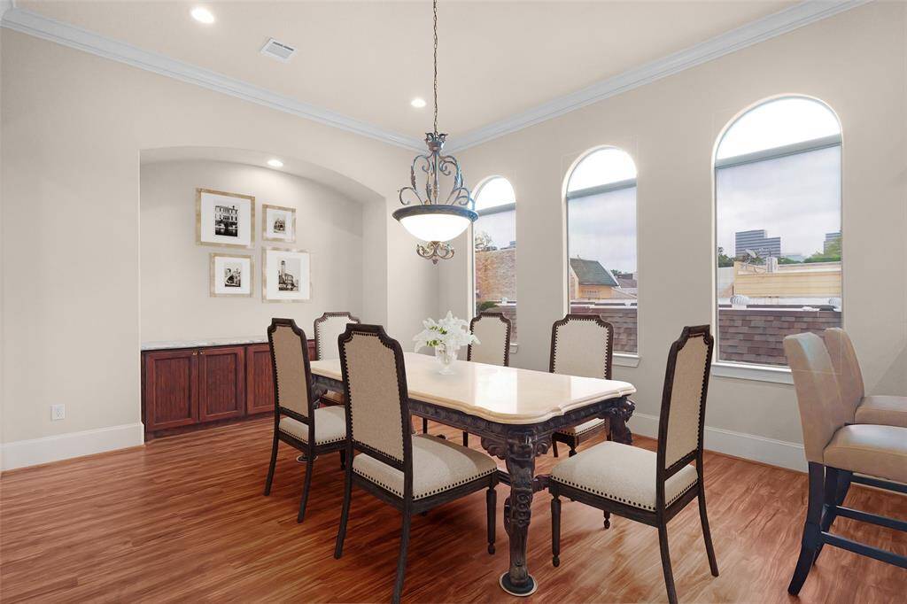 Photo is virtually stage with furniture
