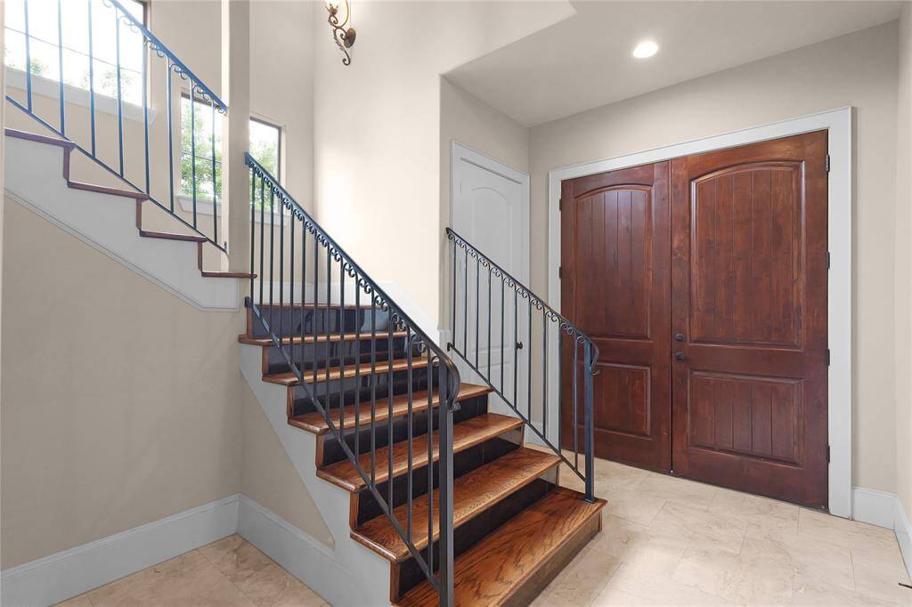 Double entry front door