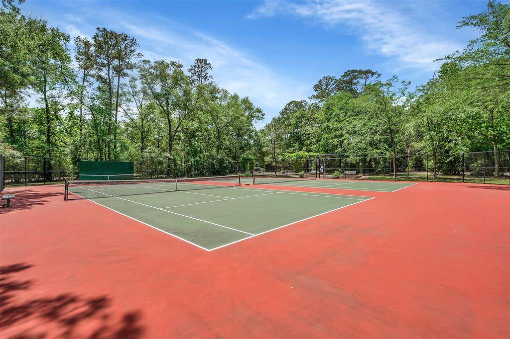Popular tennis court within walking distance. A great place to meet new friends.