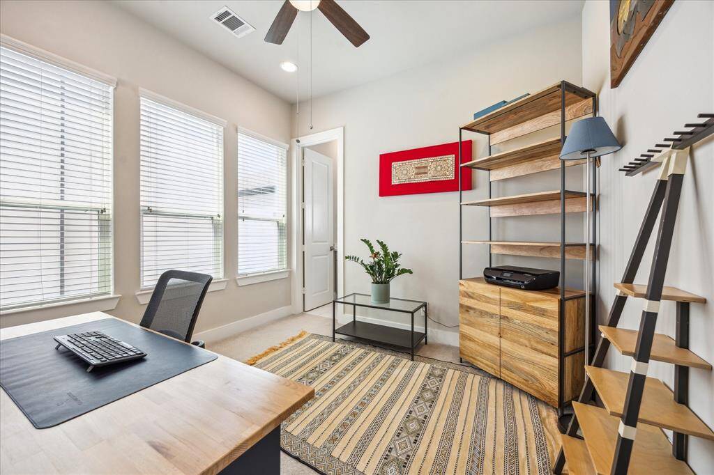 Another wonderful secondary bedroom on the third floor.