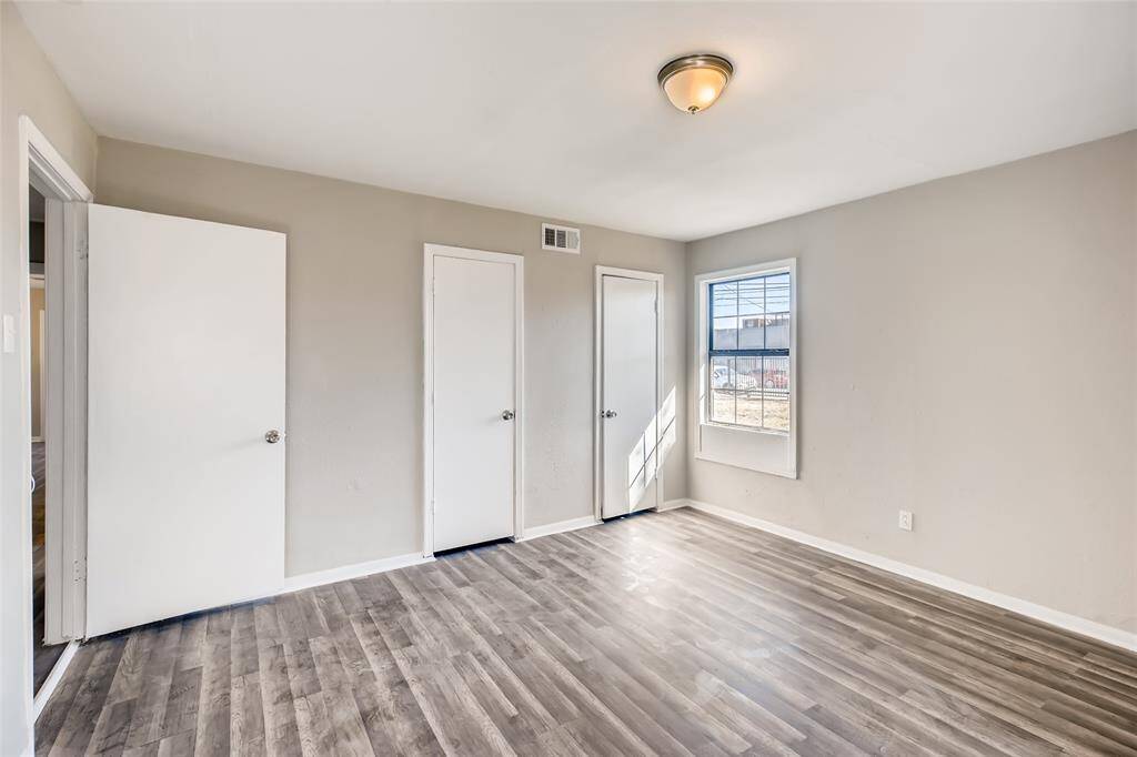 Bedroom #2 with double closet.