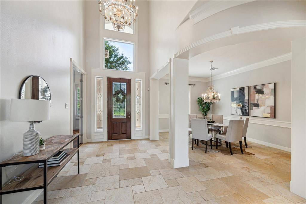 Large formal dining with tons of natural light