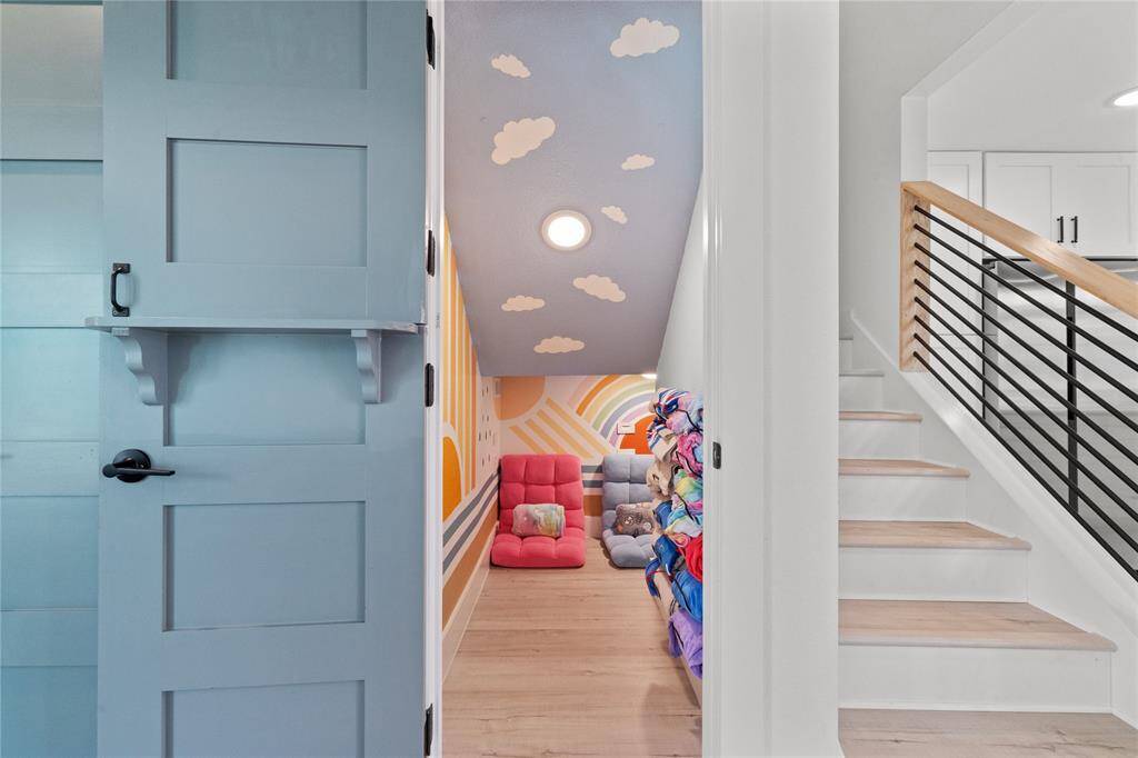 Hideaway under the stairs