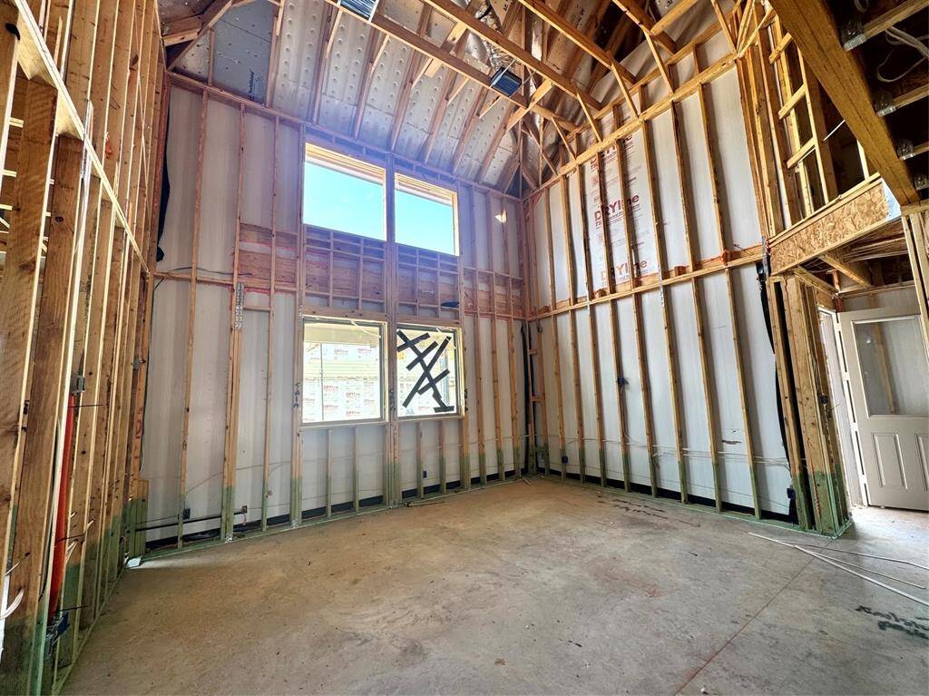 Actual progress of your home.