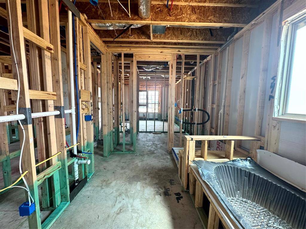 Actual progress of your home.