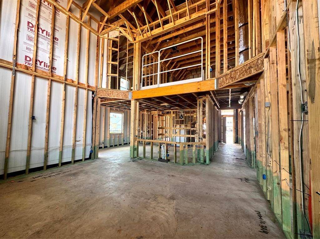 Actual progress of your home.
