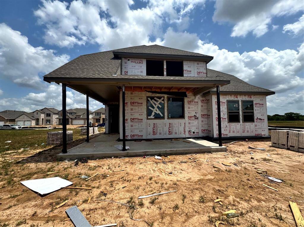 Actual progress of your home.
