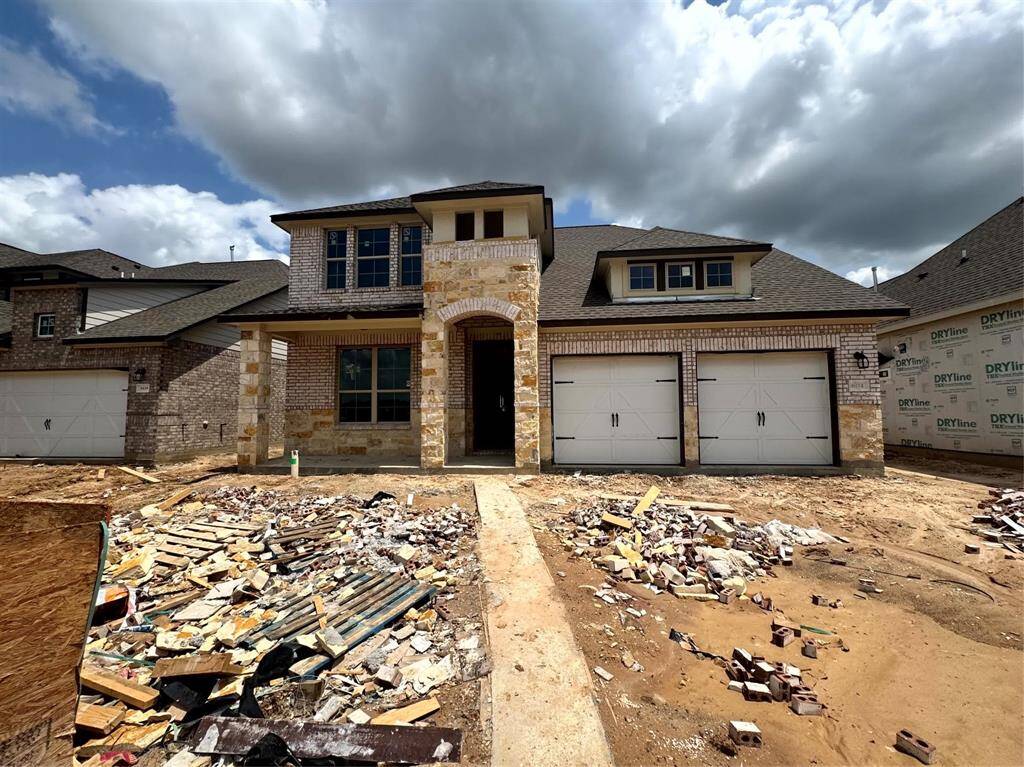 Actual progress of your home.