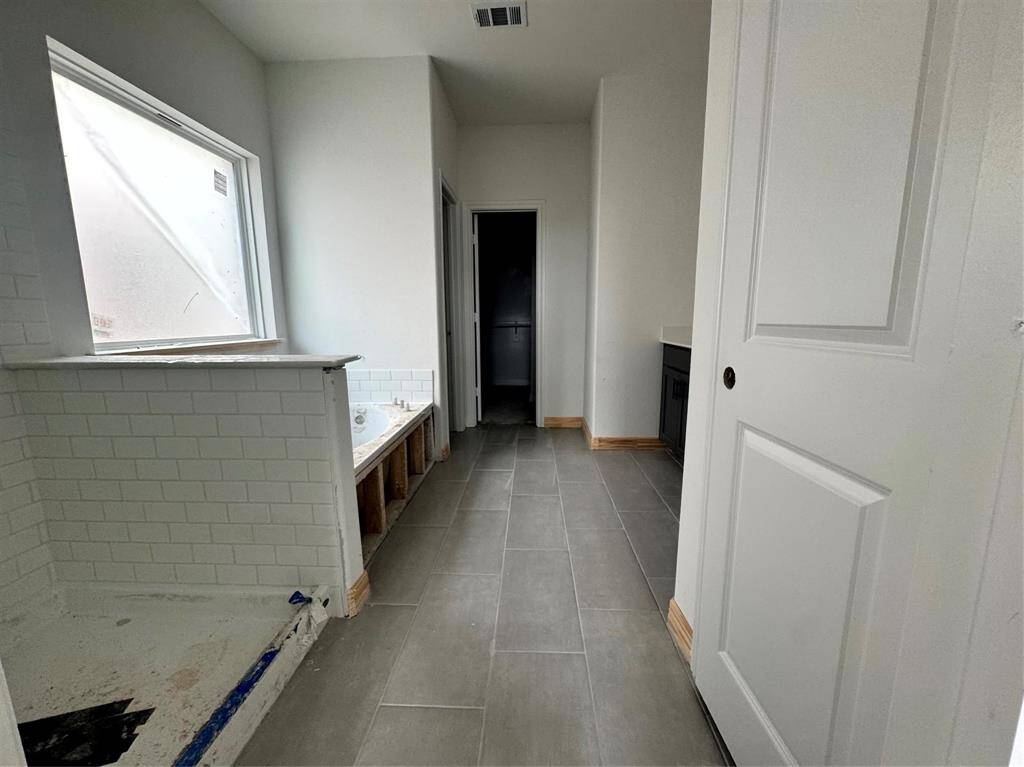 Actual progress of your home.