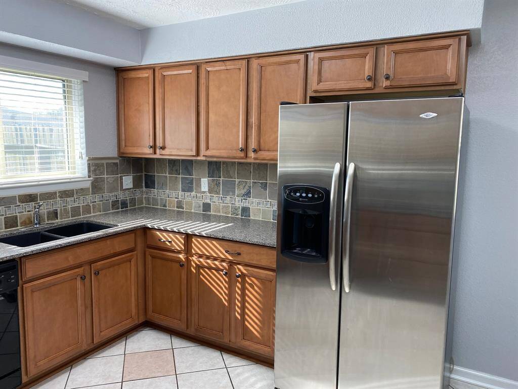 Stainless Steel refrigerator included