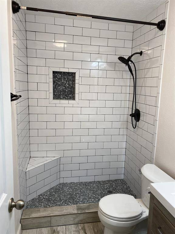 Primary bedroom with ensuite bathroom