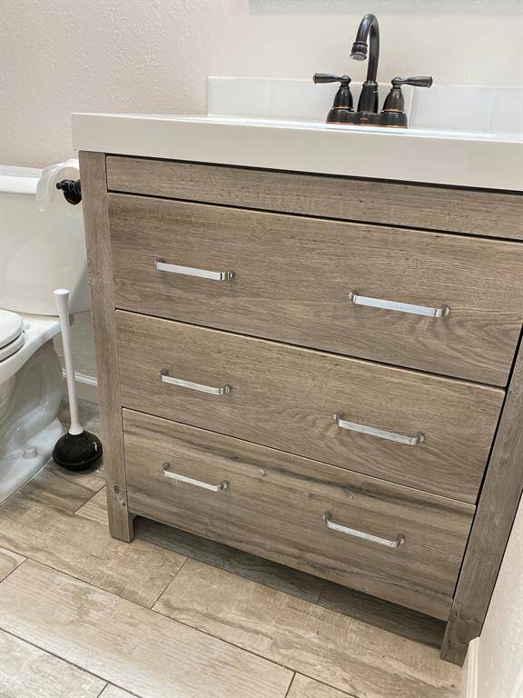 Primary bathroom vanity