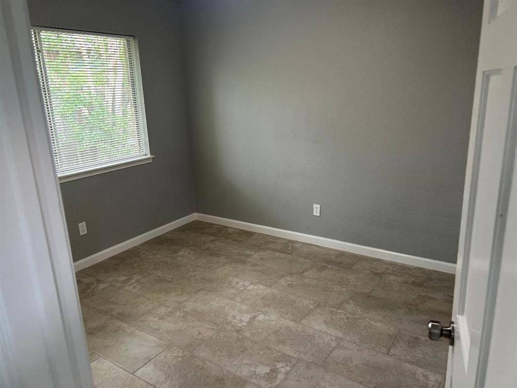 View of Master bedroom from Master bath room.