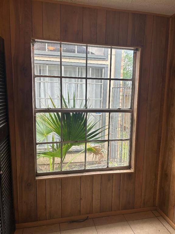 View of atrium from study/office.