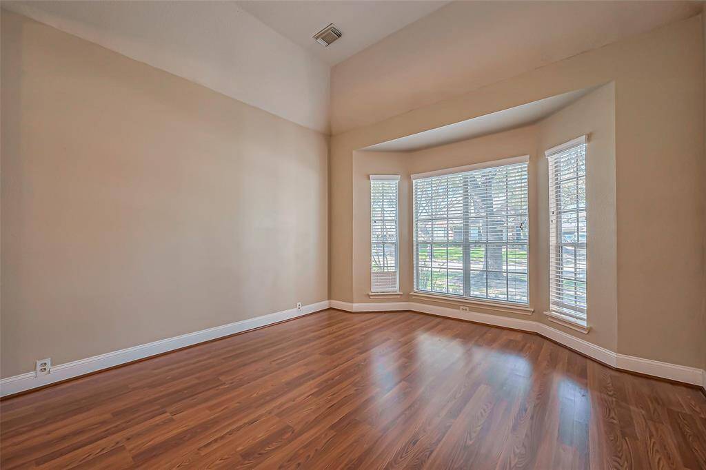 Living room - more space for a sitting area or home office!