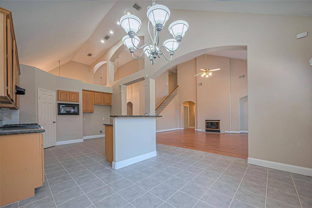 Open concept living space