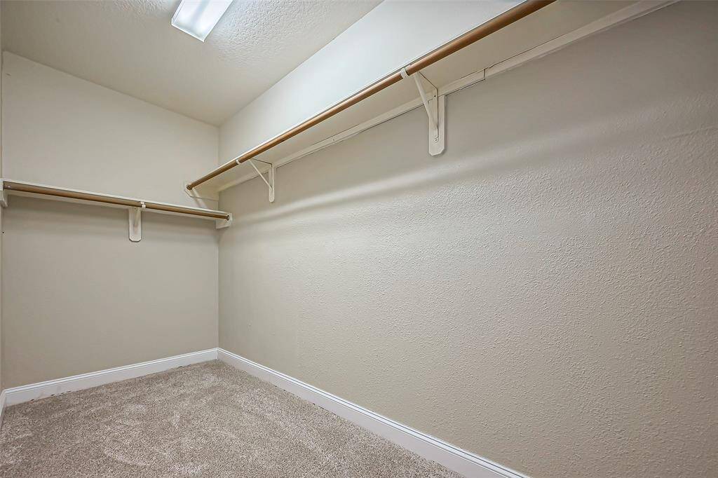 Primary walk in closet