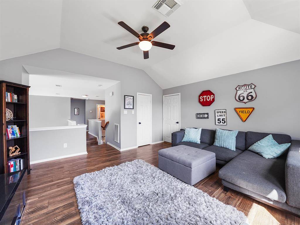 Alternative view of the game room.