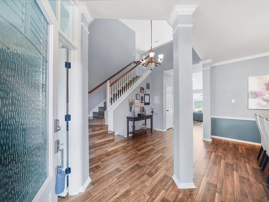 Welcome to this beautifully updated home featuring wood-look luxury vinyl flooring and a soothing color palette.