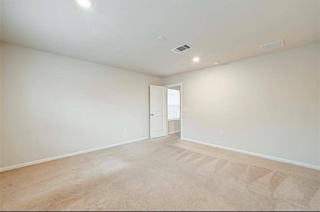 Primary bedroom on second floor