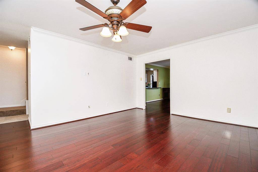 Gorgeous engineered wood floors.