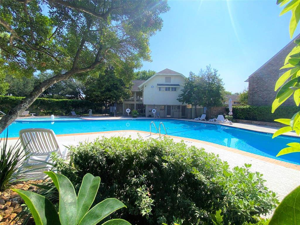 Neighborhood pool next to the park