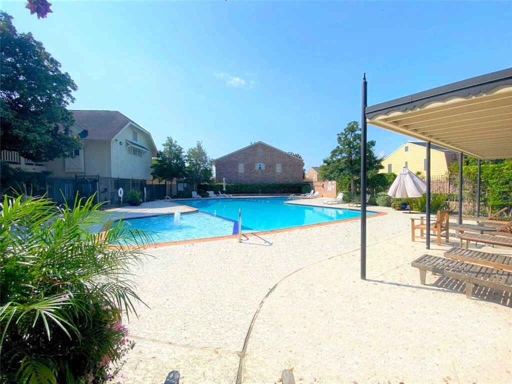 Neighborhood pool next to the park