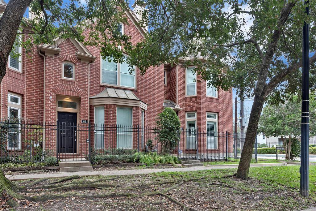 An additional view of the home's stunning facade.