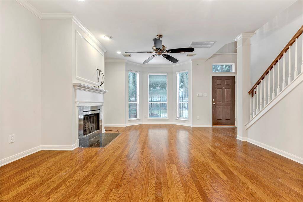 Here’s the living room empty—imagine the endless possibilities to transform this space into your dream setting!