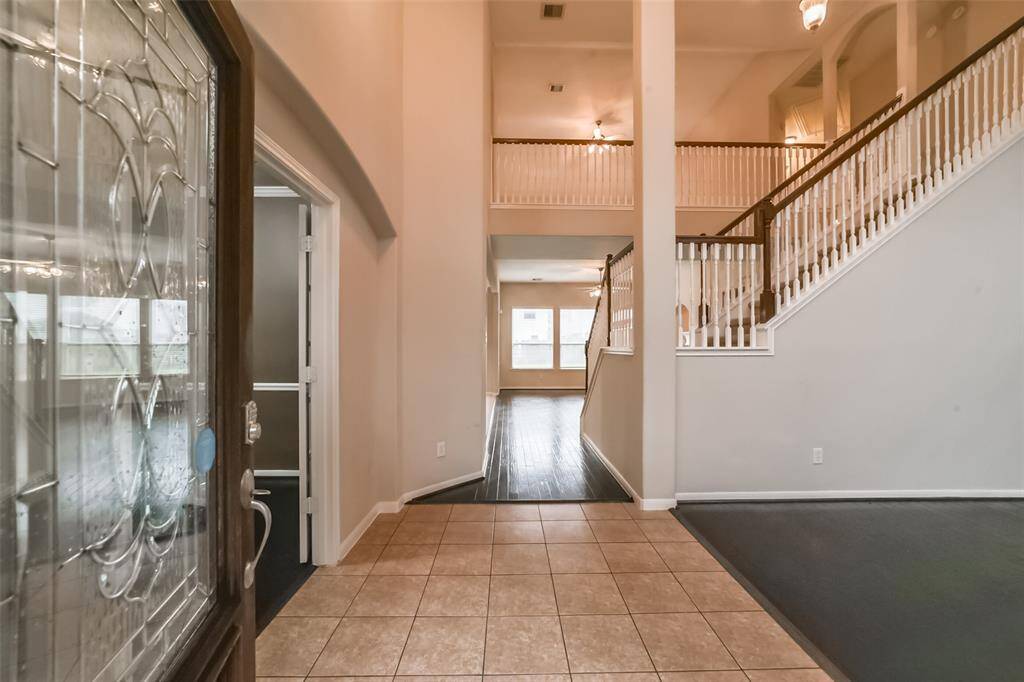 A spacious entryway