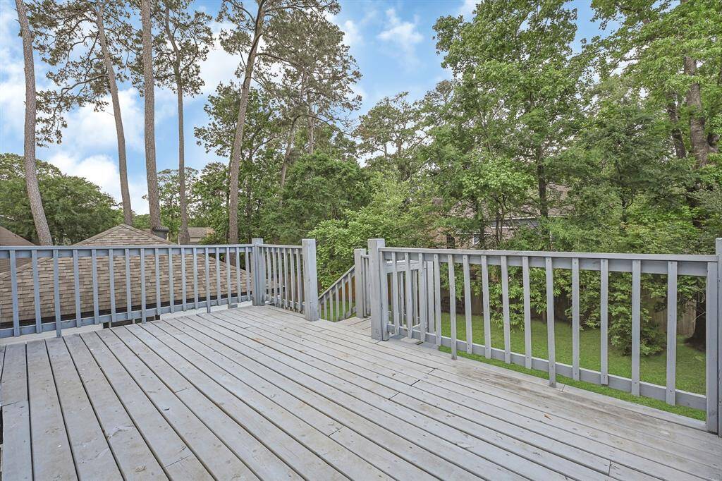 Deck second floor