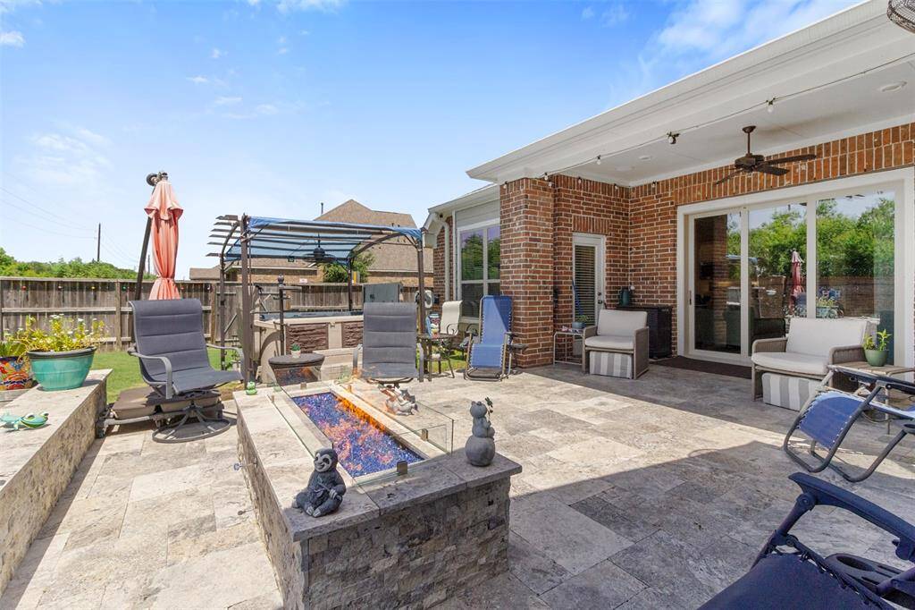 This fire pit is amazing and will make nights on the patio even more enjoyable.