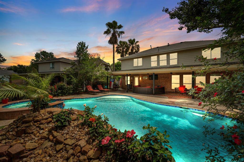 Backyard oasis