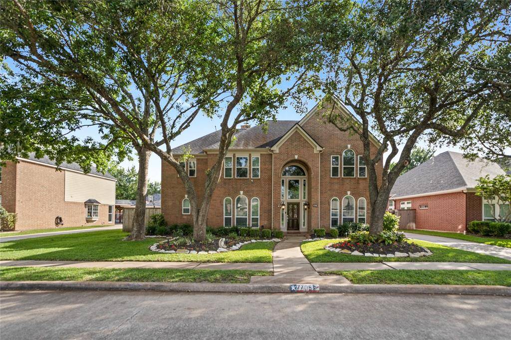 Front view of 7706 Treeline Dr.
