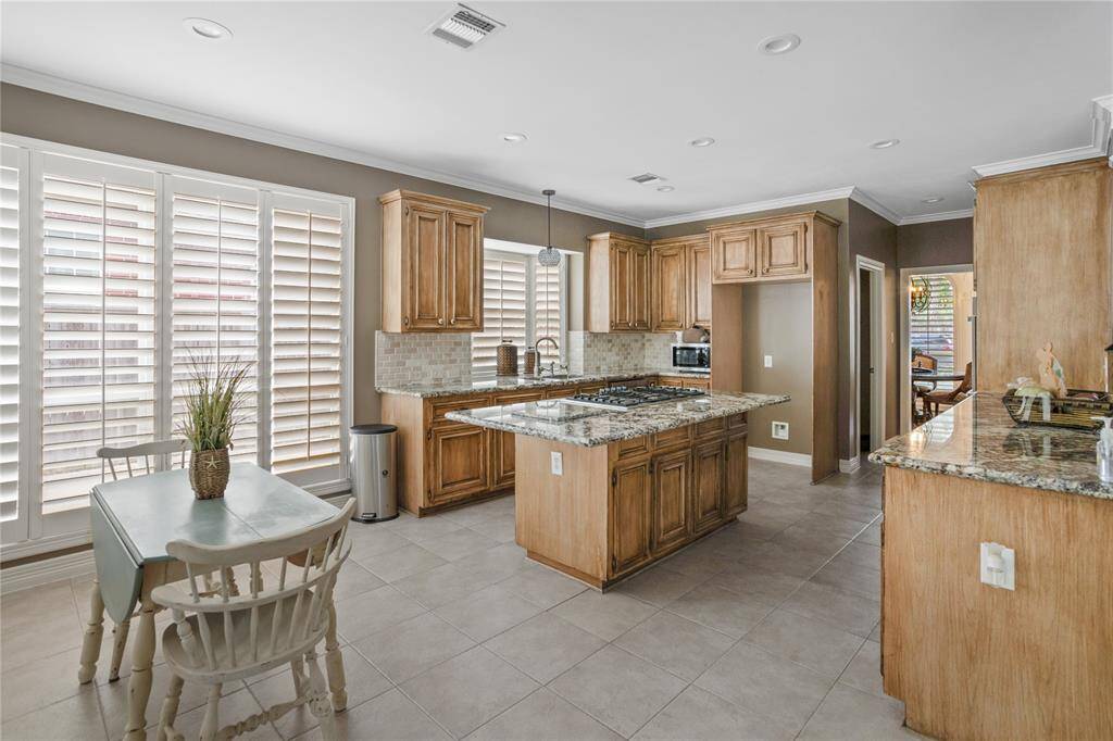 Kitchen with lots of cabinet space