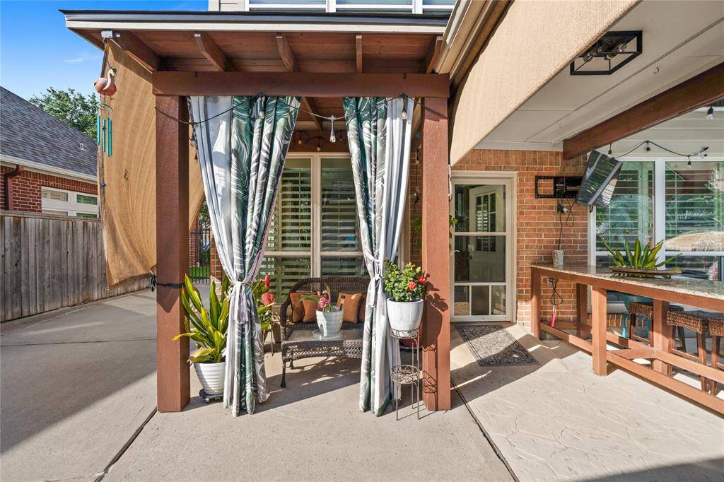 Seating area #2 in backyard
