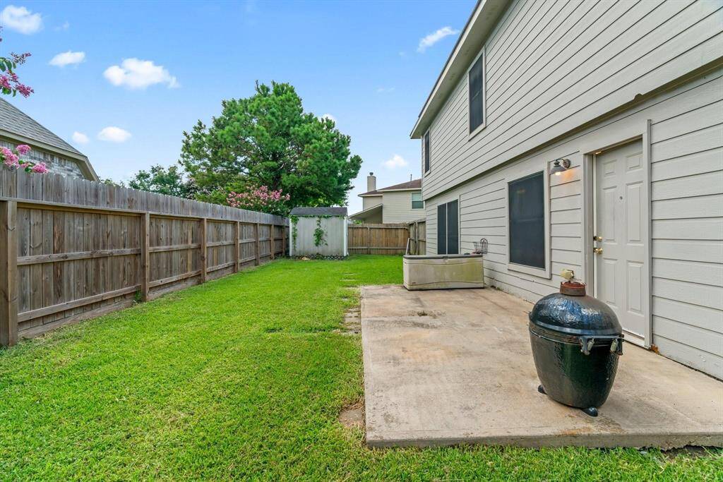 View of back patio