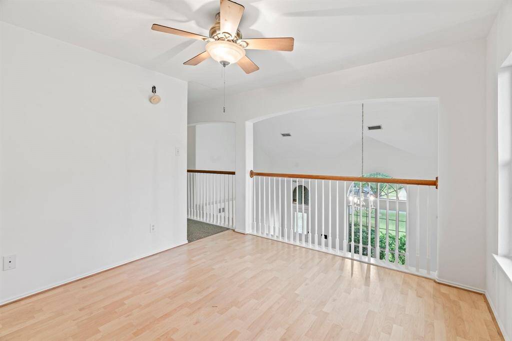 Upstairs game room has potential to be converted to a 4th bedroom.