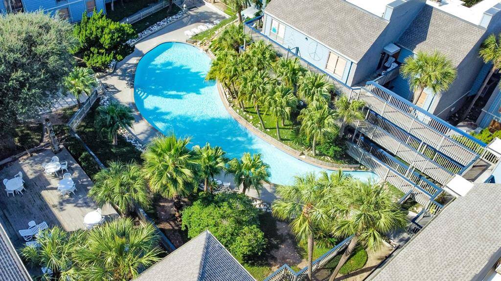 Aerial view of Lagoon Pool