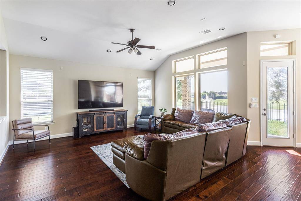 The majority of the house was recently painted a fresh neutral color.  The main living area can accommodate even large scale furniture.