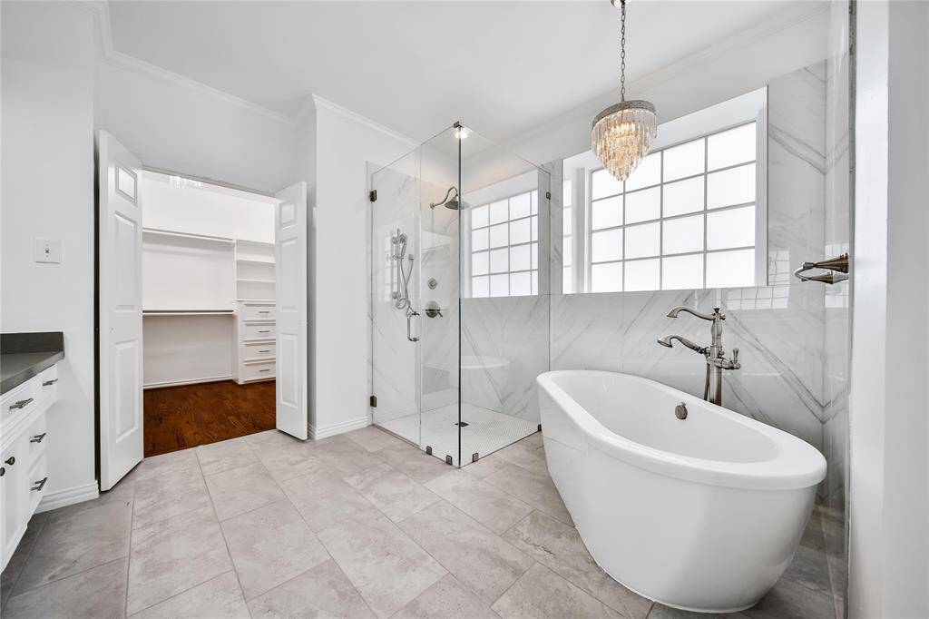View of primary bathroom.